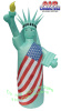 Statute of Liberty Patriotic Inflatable